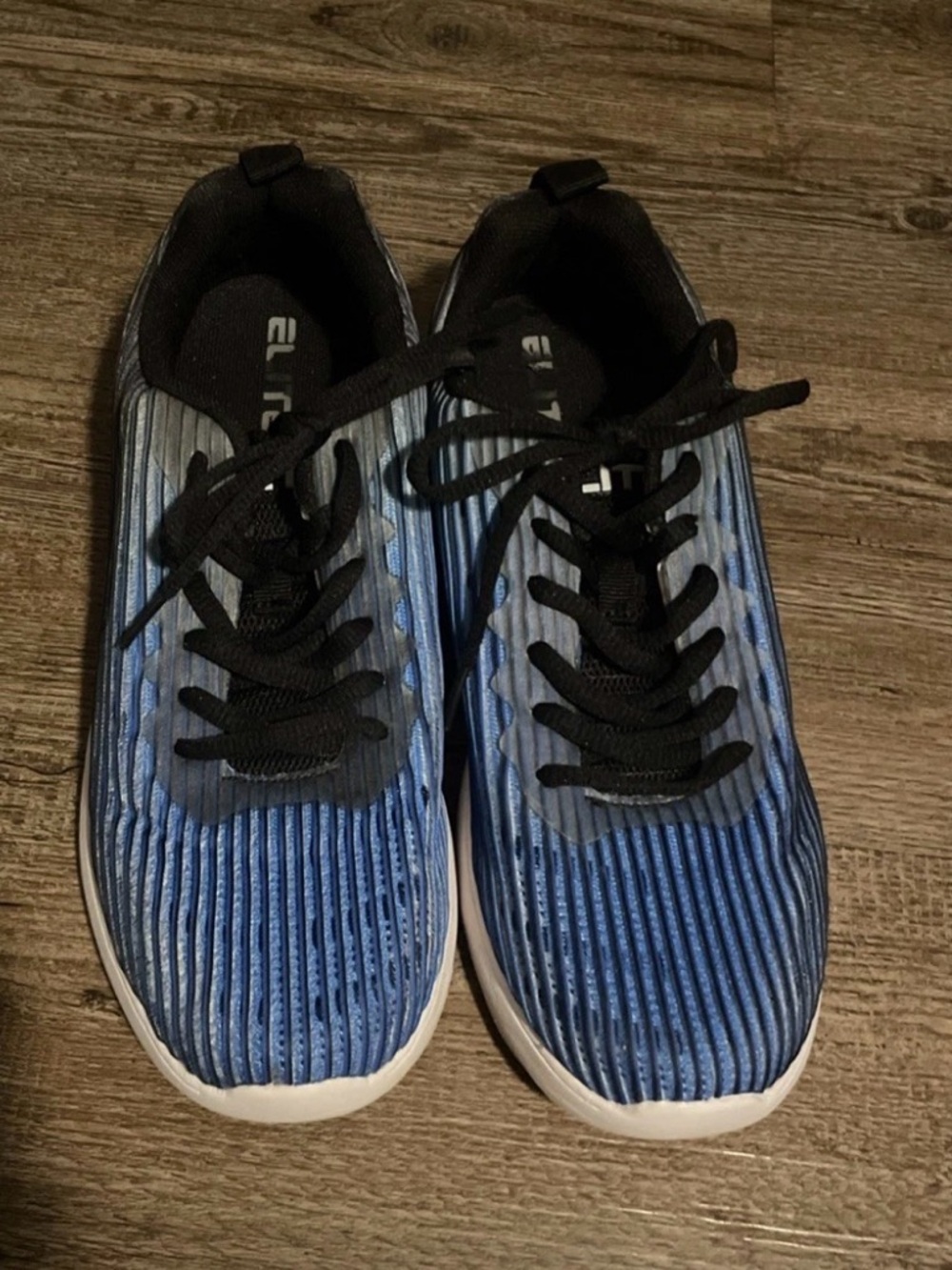 Elite Wave Blue Bowling Shoes